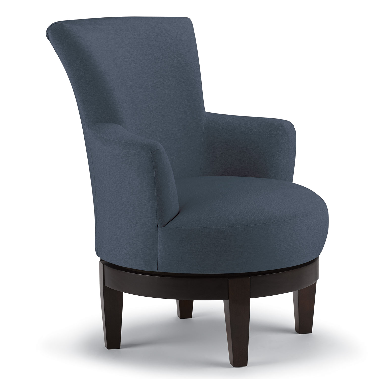 Justine - Modern Swivel Chair - Espresso - 2968E 2968E