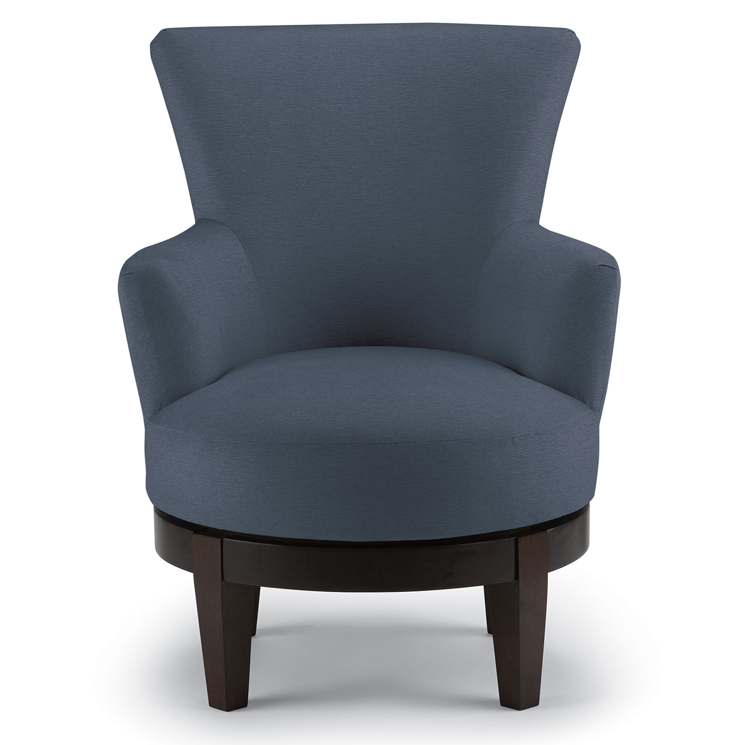 Justine - Modern Swivel Chair - Espresso - 2968E 2968E