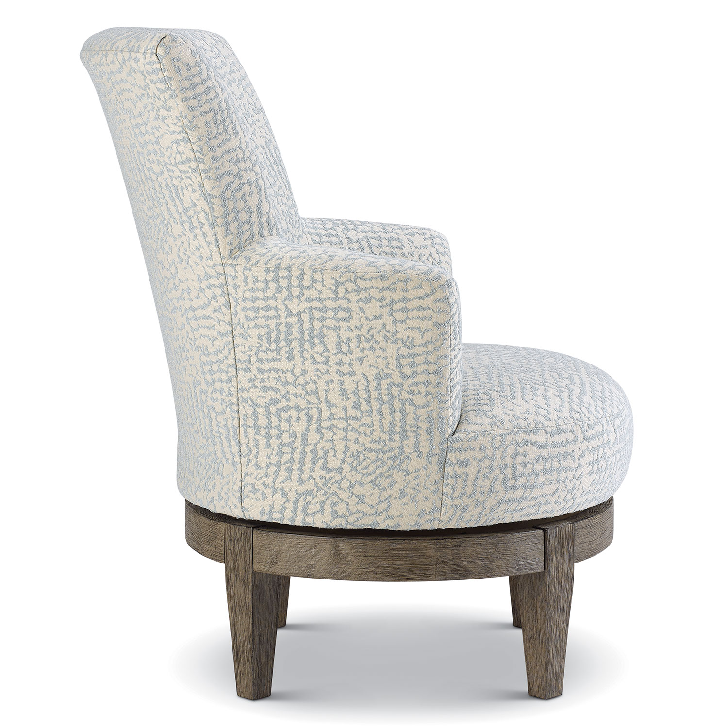 Justine - Modern Swivel Chair - Espresso - 2968E 2968E