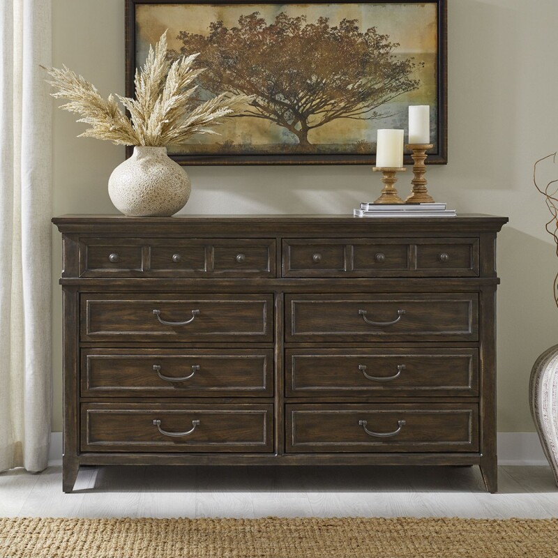 Paradise Valley 8 Drawer Dresser 297BR31