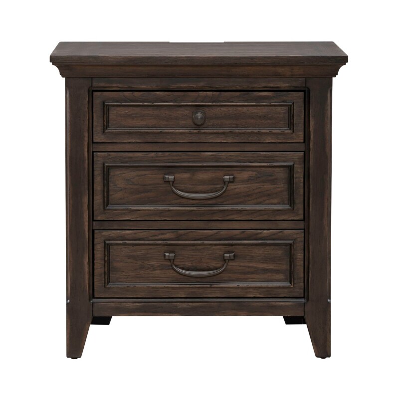 Paradise Valley Nightstand w/ Charging Station 297BR61