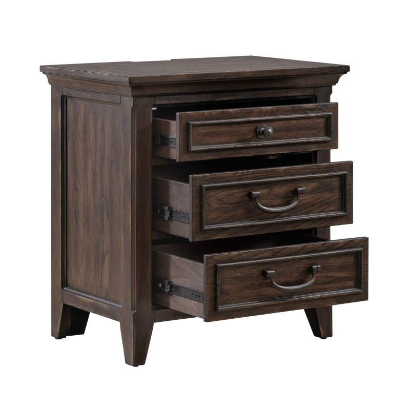 Paradise Valley Nightstand w/ Charging Station 297BR61