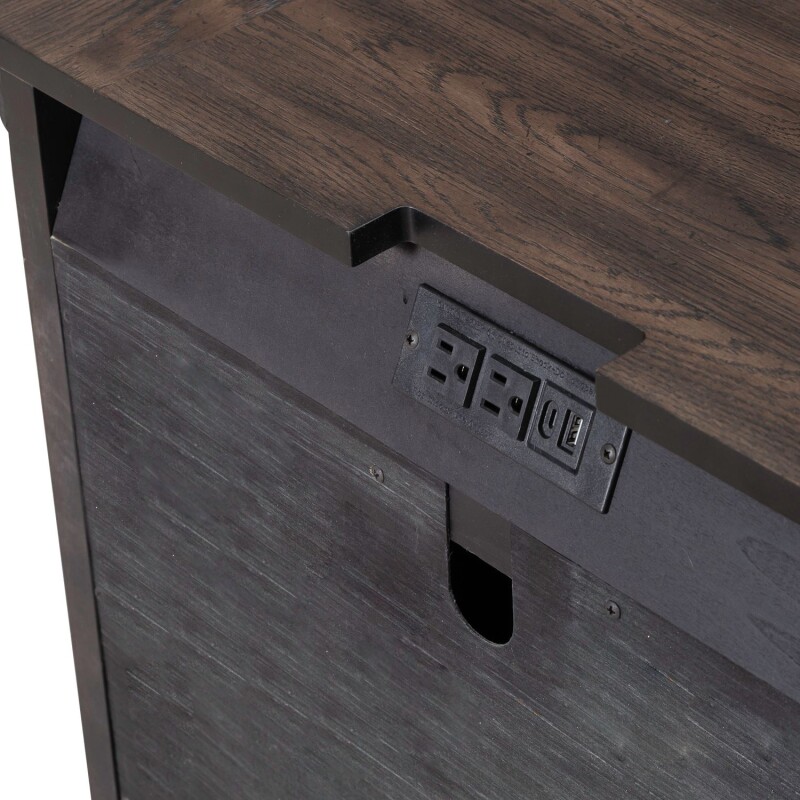 Paradise Valley Nightstand w/ Charging Station 297BR61