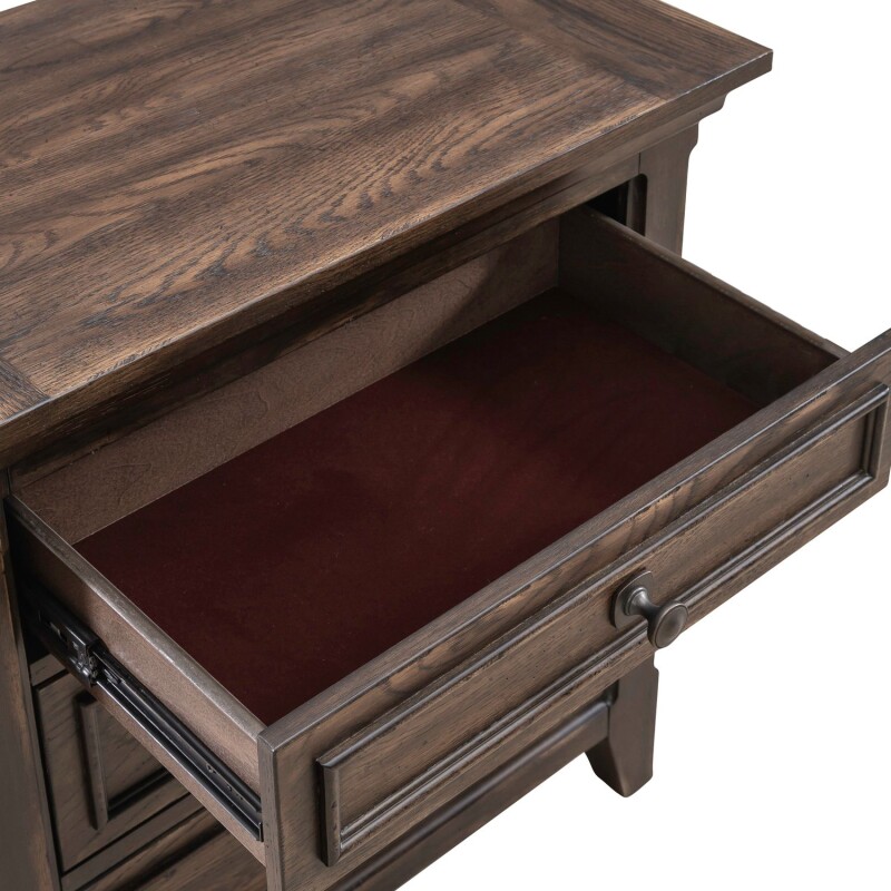 Paradise Valley Nightstand w/ Charging Station 297BR61