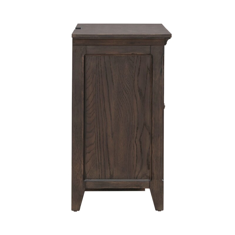 Paradise Valley 2 Door Bedside Chest w/ Charging Station 297BR63