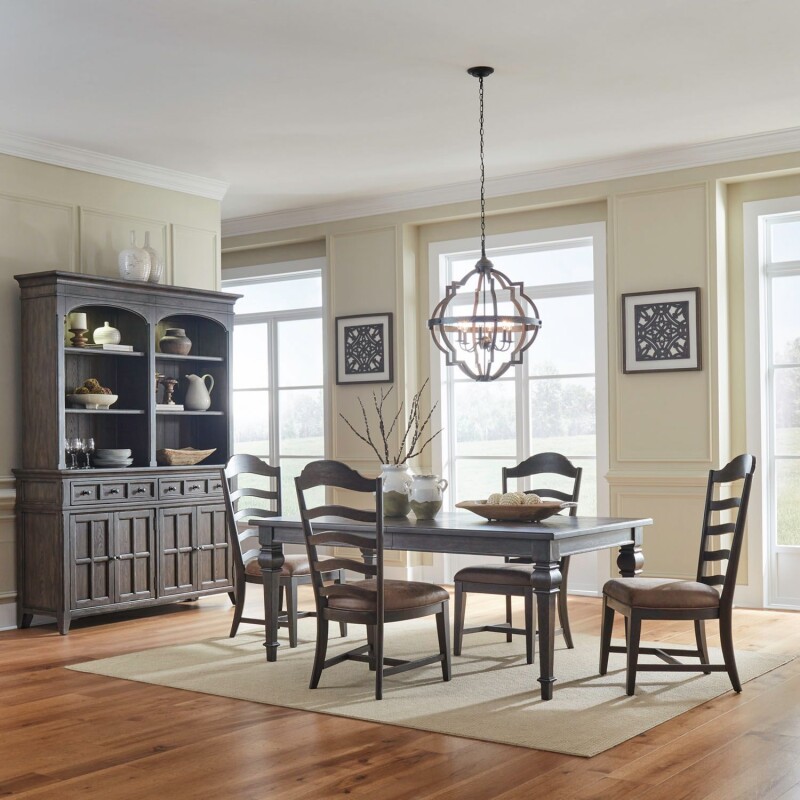 Paradise Valley 5 Piece Rectangular Table Set 297DR5RLS