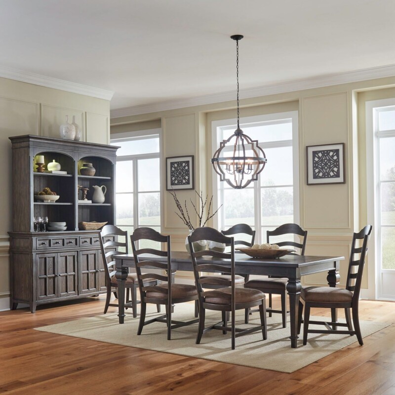 Paradise Valley 7 Piece Rectangular Table Set 297DR7RLS