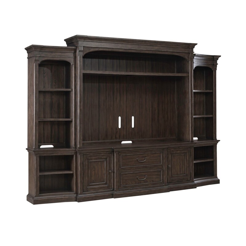 Paradise Valley Entertainment Center with Piers 297ENTECP