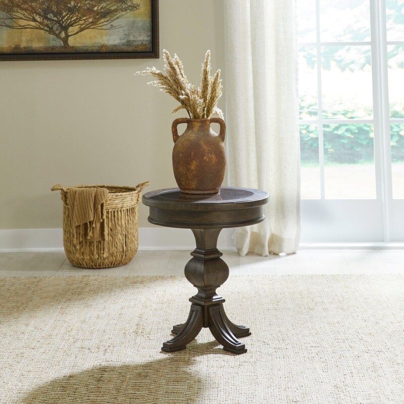 Paradise Valley Round Chairside Table 297OT1021
