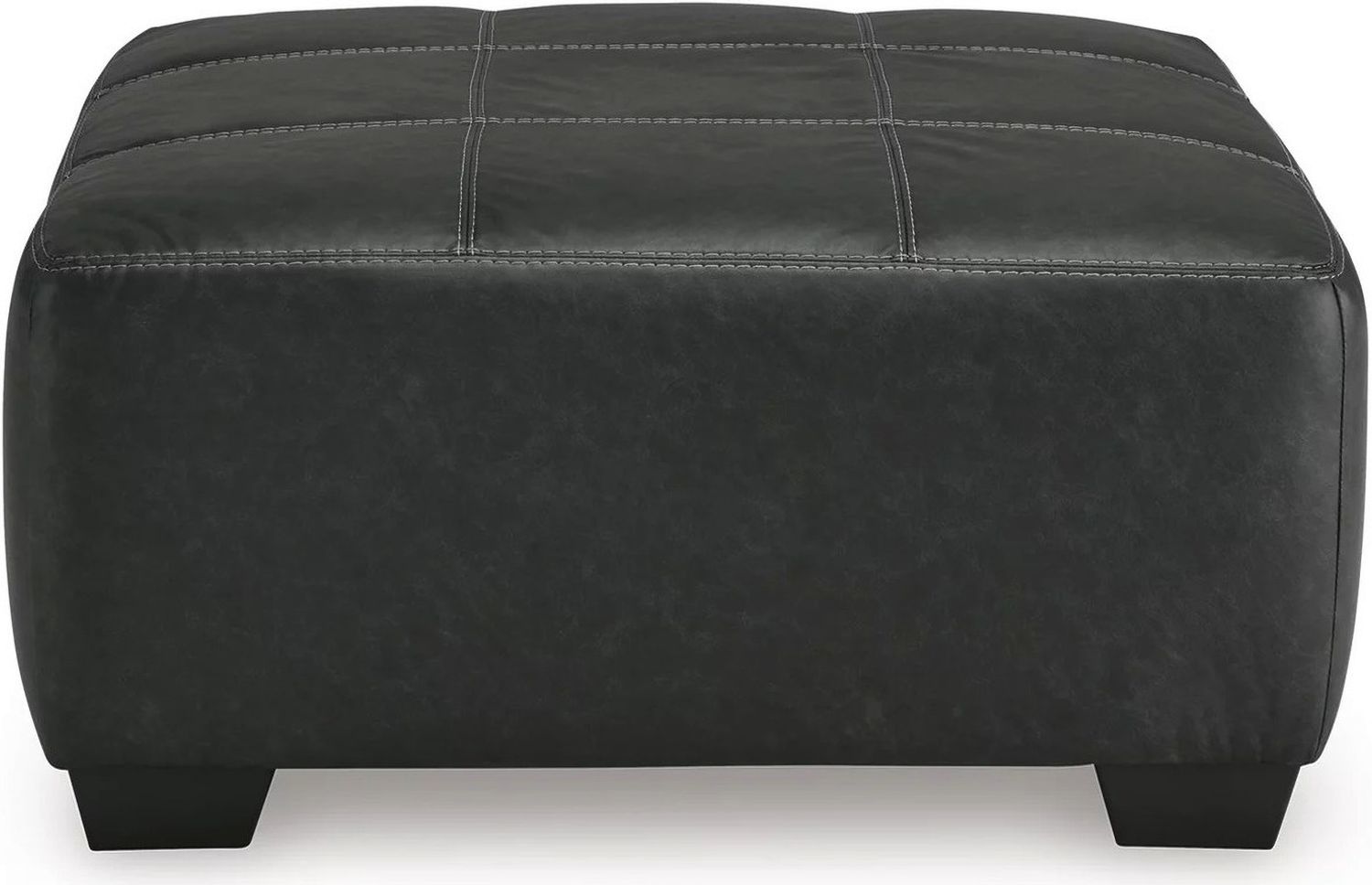 Brixley Pier Oversized Accent Ottoman In Graphite 2990608