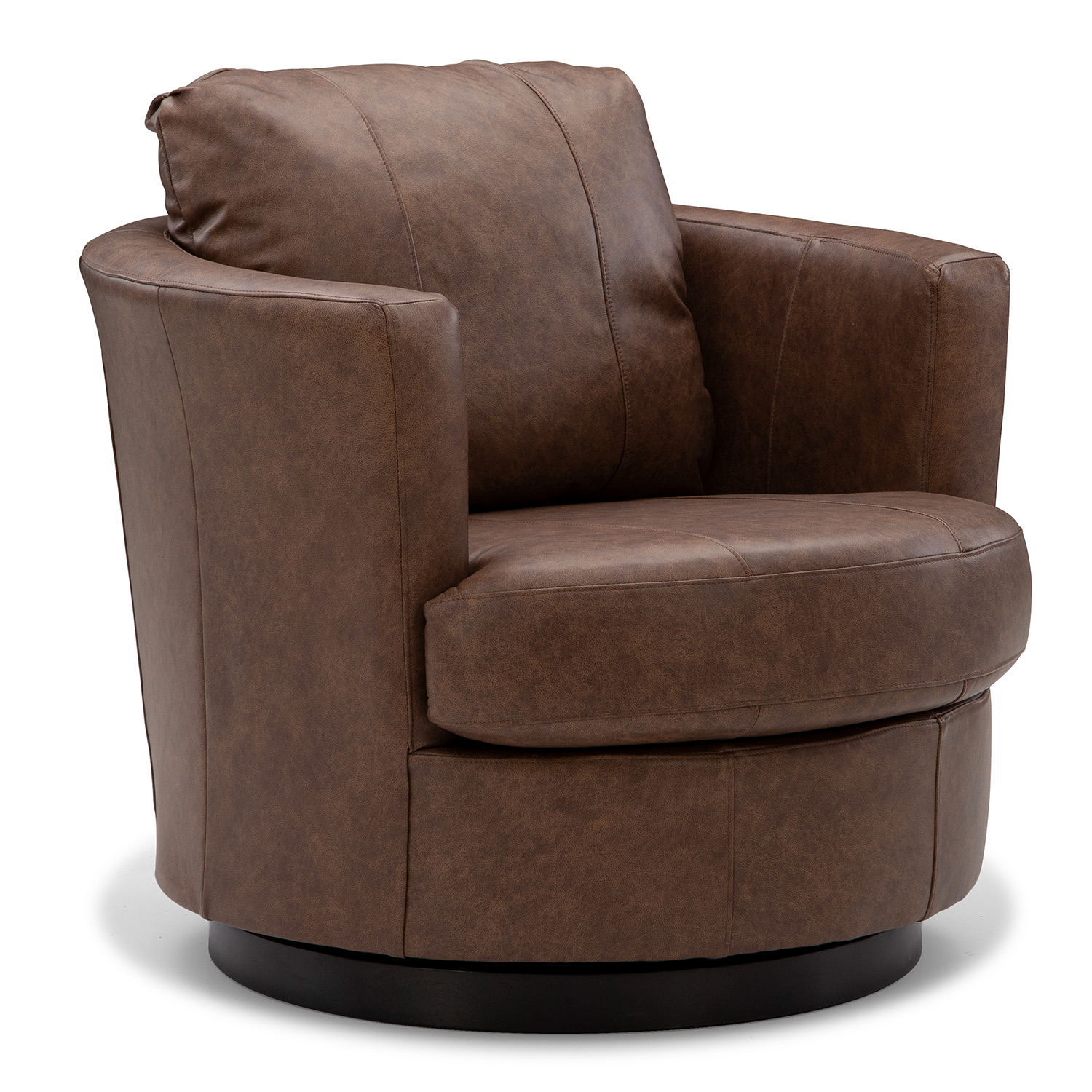 Tina - Pillowed Back Swivel Chair - Matching Body Fabric - 2998 2998