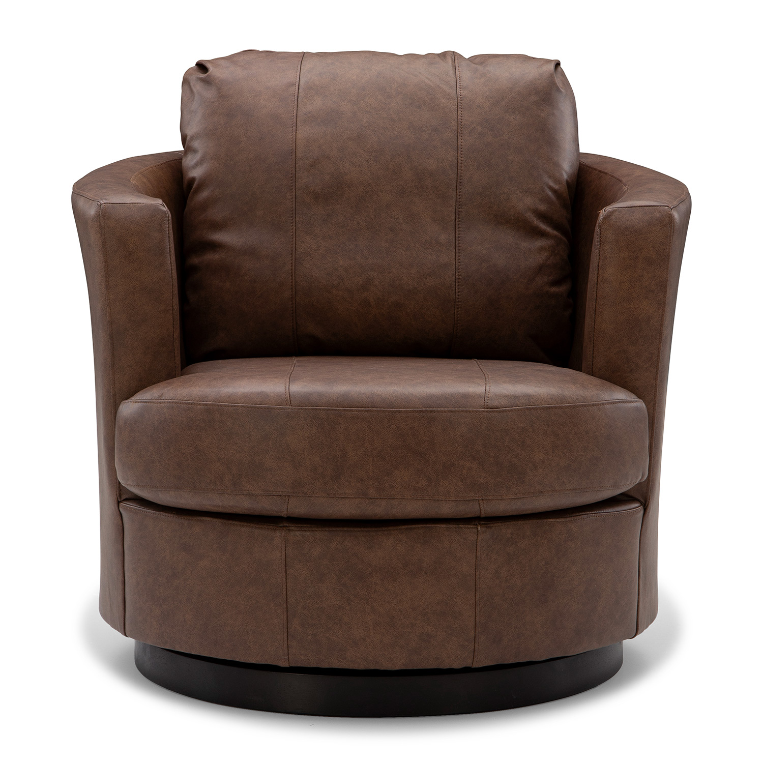 Tina - Pillowed Back Swivel Chair - Matching Body Fabric - 2998 2998