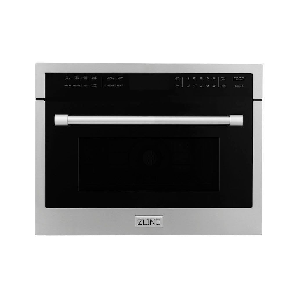 Stainless Steel 24 in. Built-in Convection Microwave Oven and 30 in. Single Wall Oven with Self Clean 2KPMW24AWS30