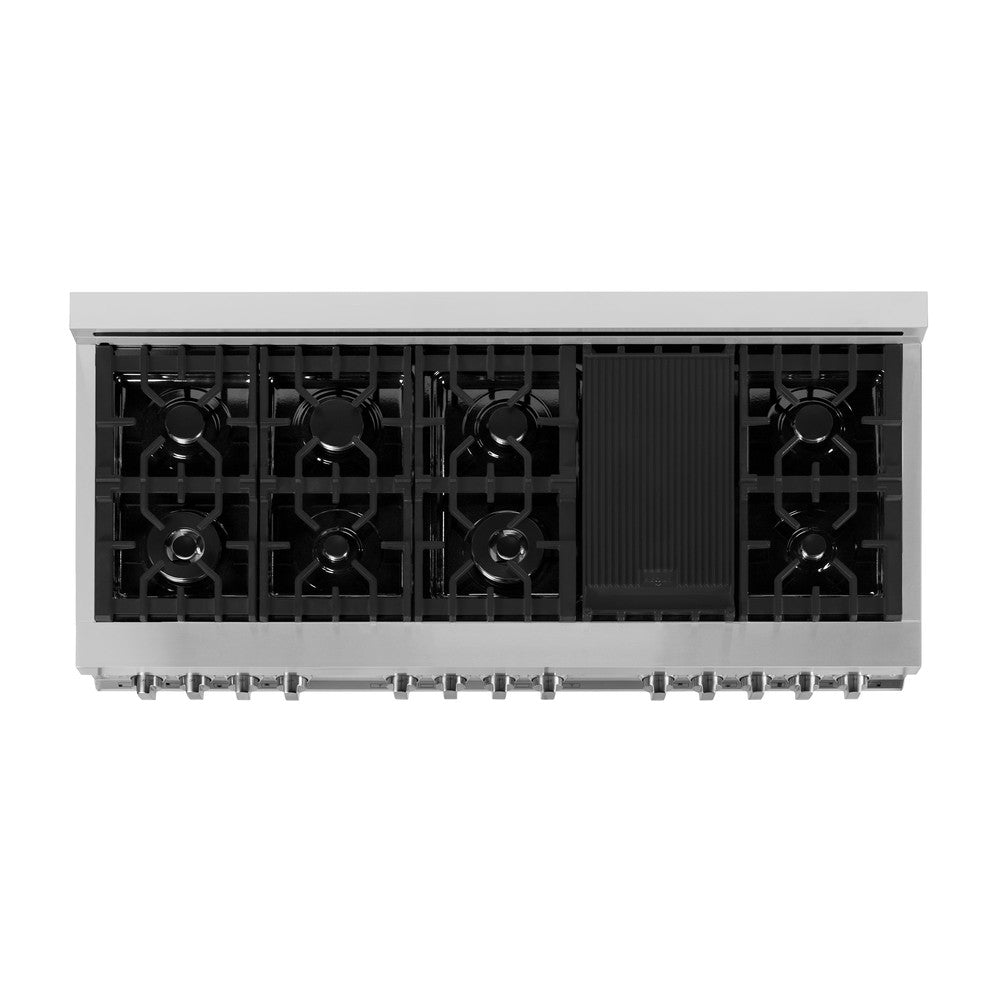 60 in. Kitchen Package with Stainless Steel Dual Fuel Range and Convertible Vent Range Hood 2KPRARH60