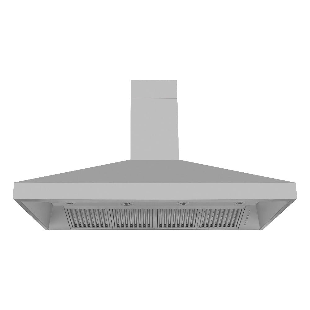 60 in. Kitchen Package with Stainless Steel Dual Fuel Range and Convertible Vent Range Hood 2KPRARH60