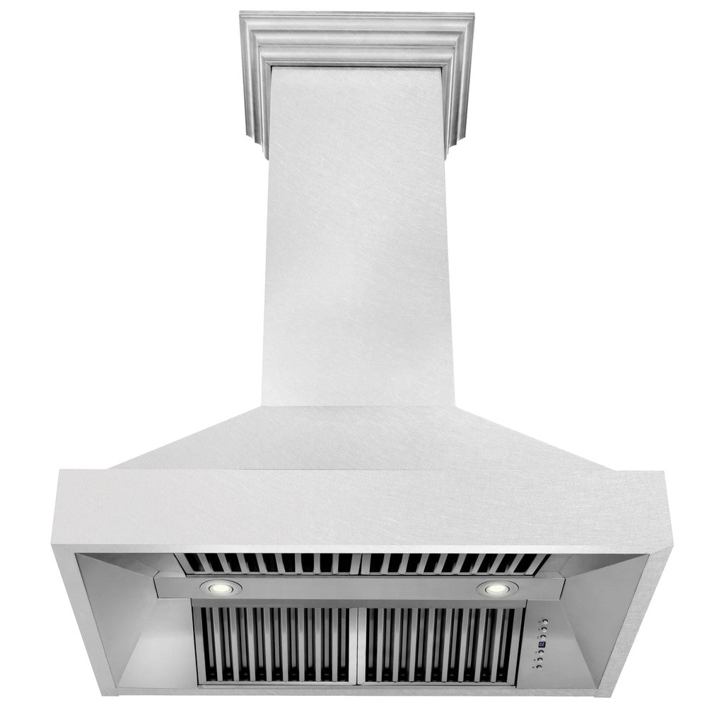 36 in. Kitchen Package with Satin Stainless Steel Dual Fuel Range and Convertible Vent Range Hood 2KPRASSNRH36