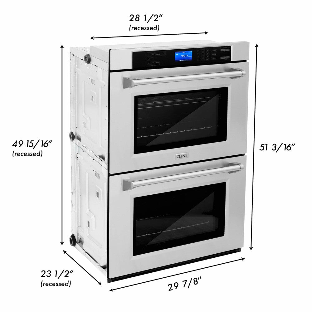 Kitchen Package with 48" Rangetop and 30" Double Wall Oven 2KPRTAWD48