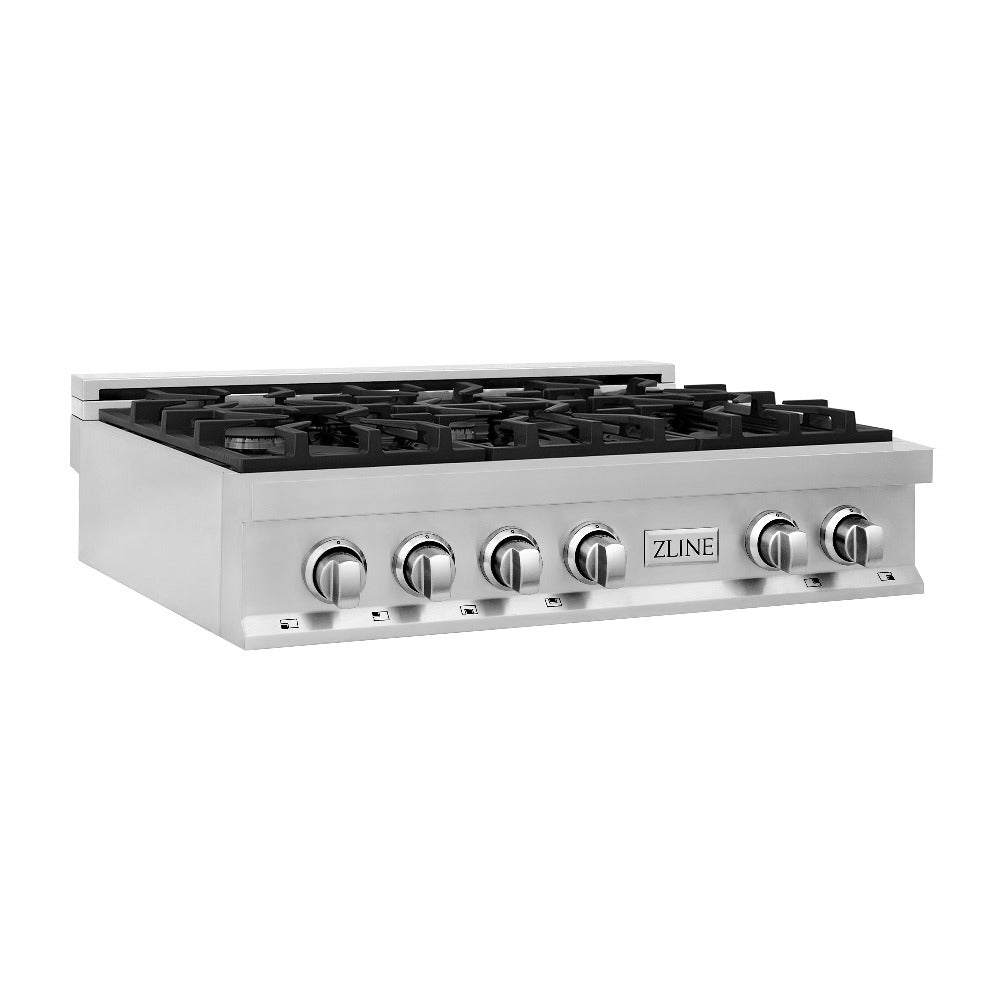 Kitchen Package with 36 in. Stainless Steel Rangetop and 30 in. Single Wall Oven 2KPRTAWS36