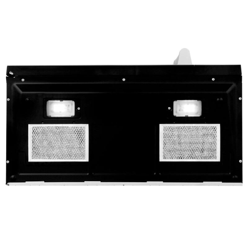 ZLINE Kitchen Package with 30 in. Satin Stainless Steel Rangetop and 30 in. Over The Range Microwave with Modern Handle (2KP-RTSOTR30) 2KPRTSOTR30