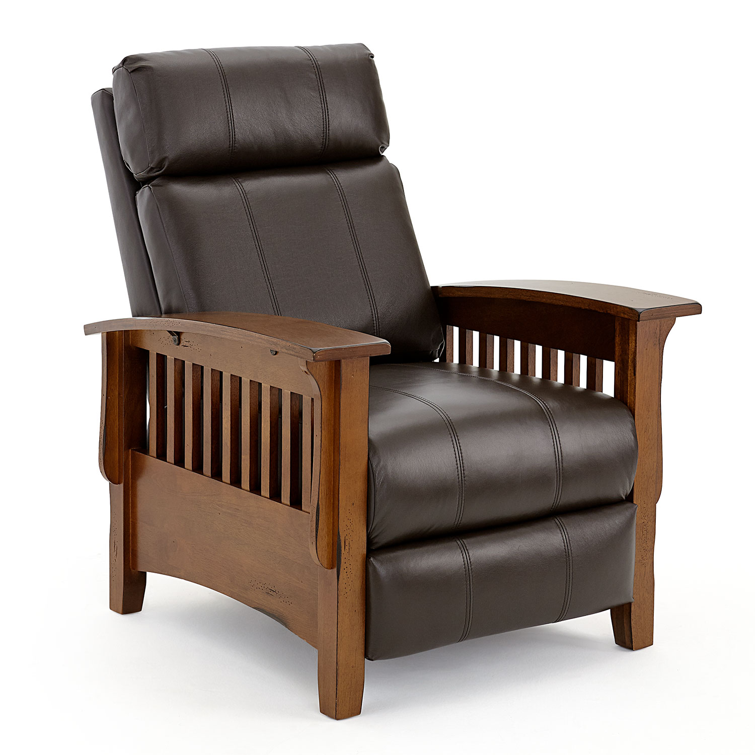 Tuscan - High Leg, Mission-style Recliner - Distressed Pecan - 2LP20DPLU 2LP20DPLU