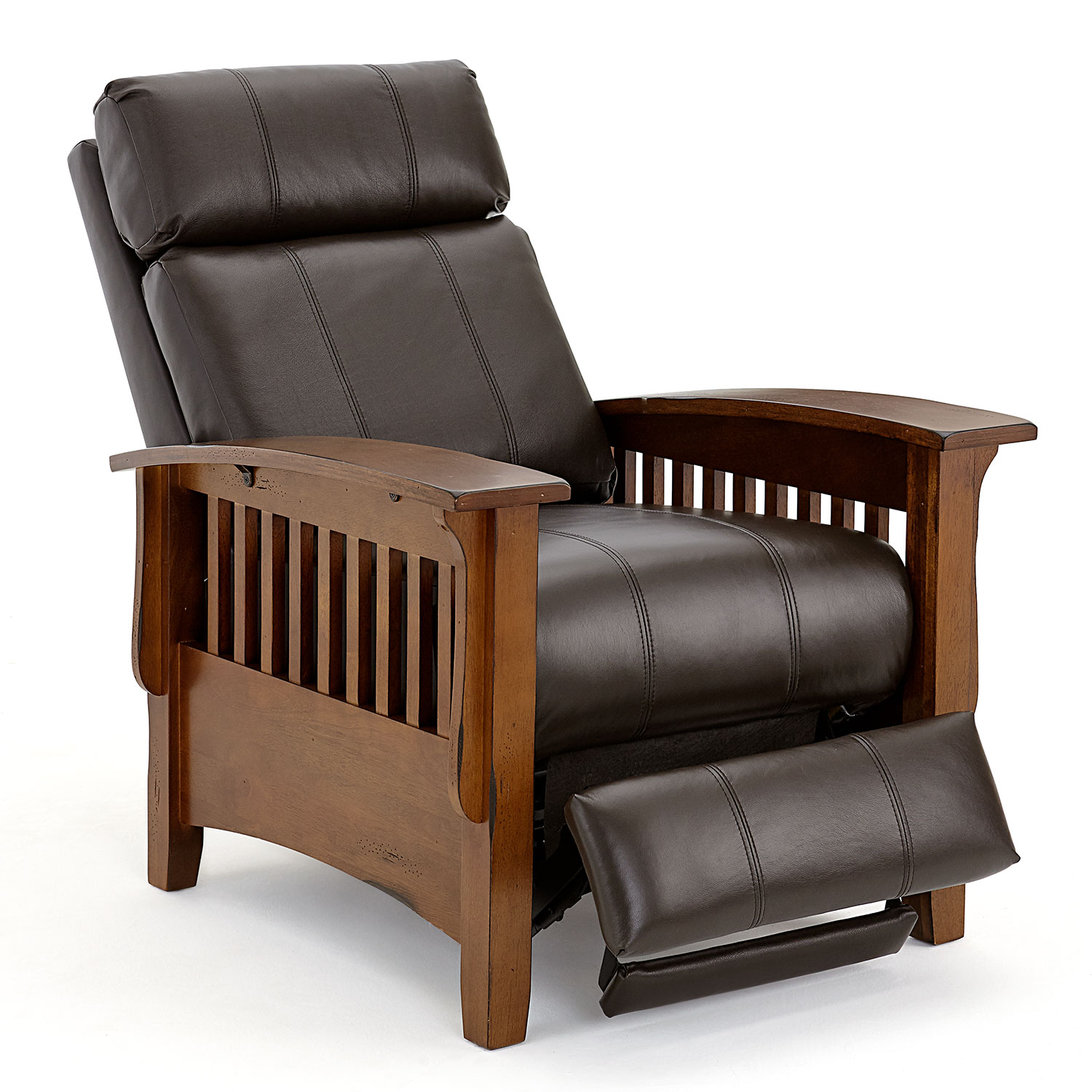 Tuscan - High Leg, Mission-style Recliner - Distressed Pecan - 2LP20DPLU 2LP20DPLU