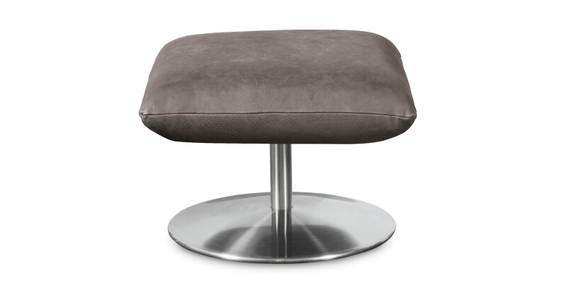 Ranlo Leather Ottoman 300001C