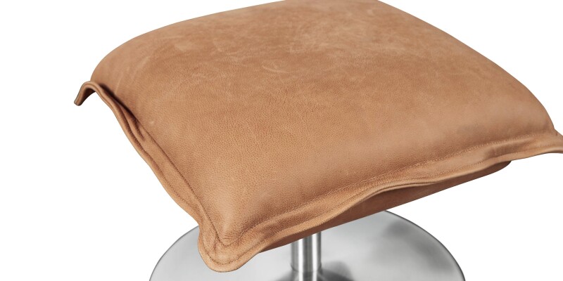 Dunn Leather Ottoman 300201C