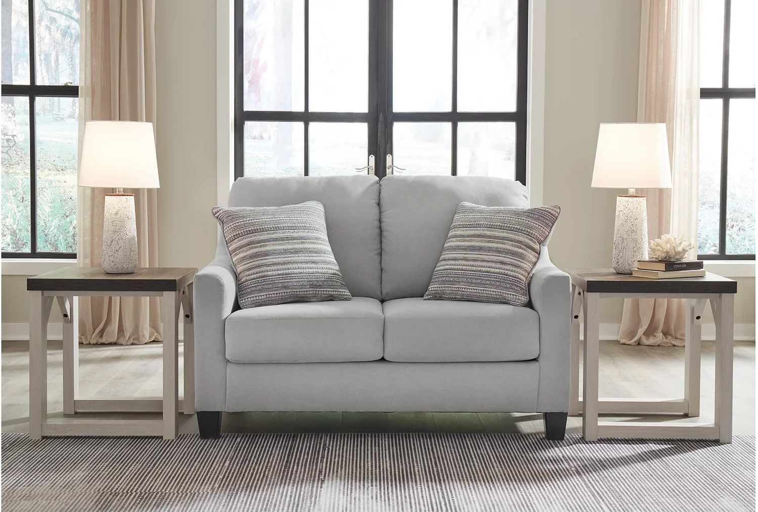 Adlai Loveseat In Shadow 3010335