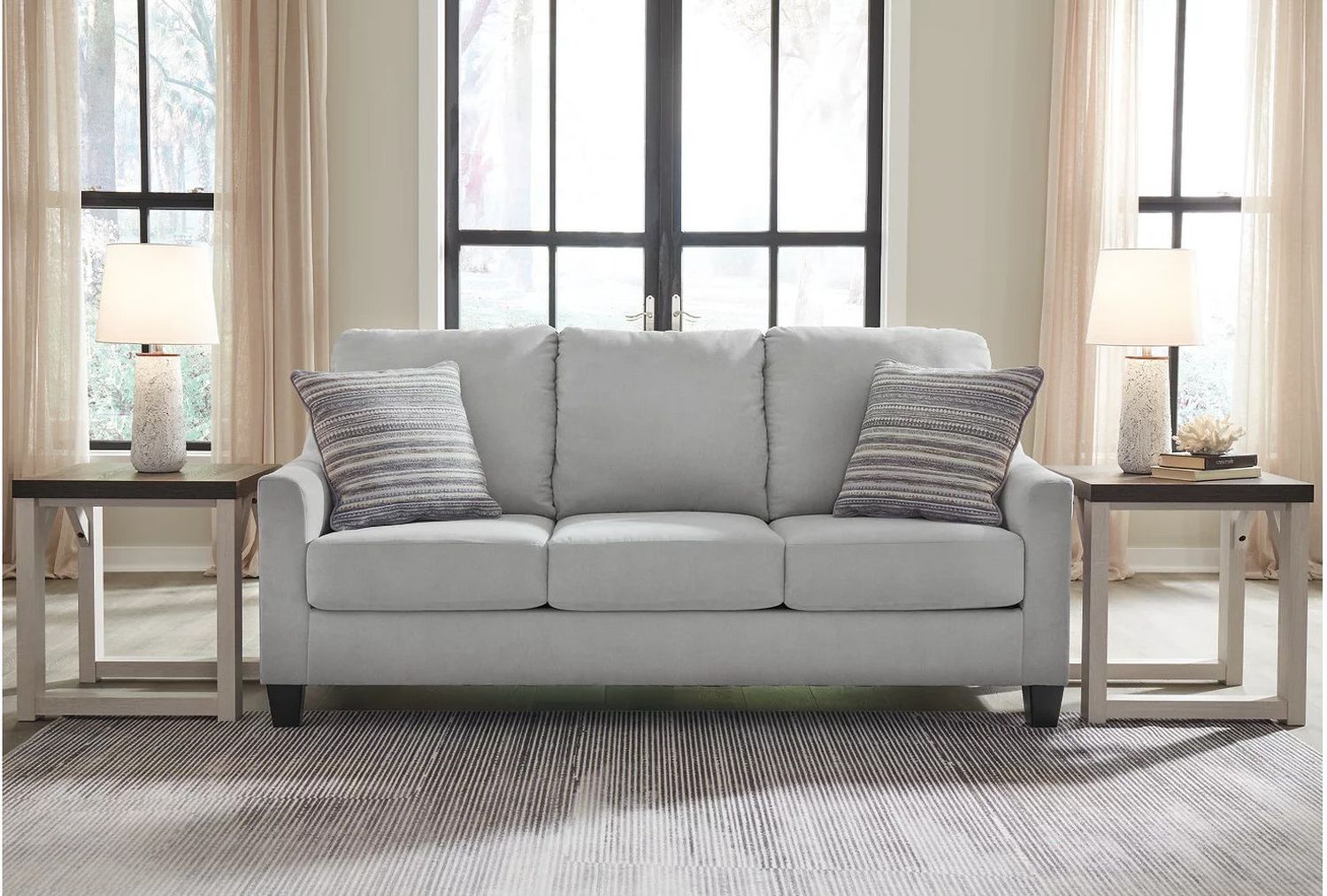 Adlai Queen Sofa Sleeper In Shadow 3010339