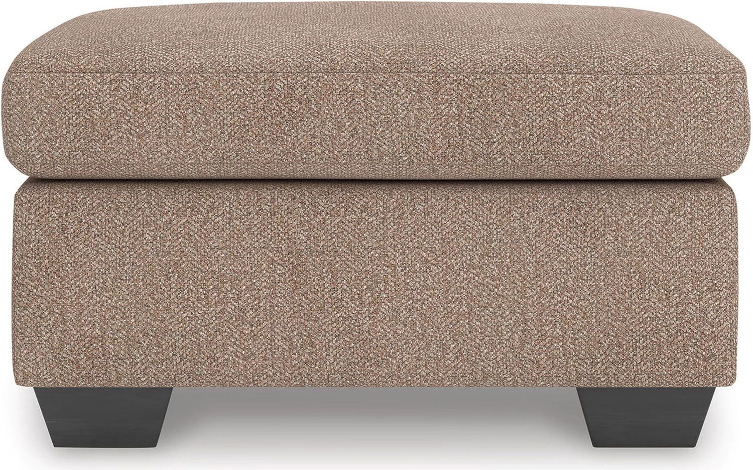Triston-Peaks Ottoman In Suede 3020414