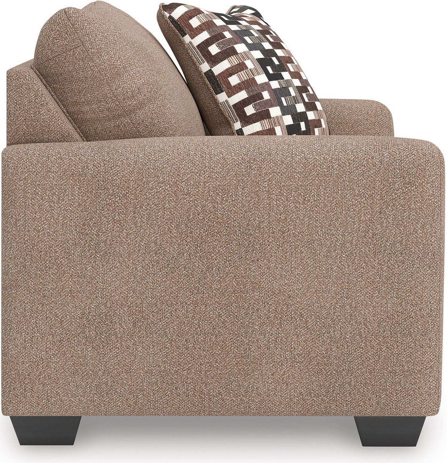 Triston-Peaks Oversized Chair In Suede 3020423