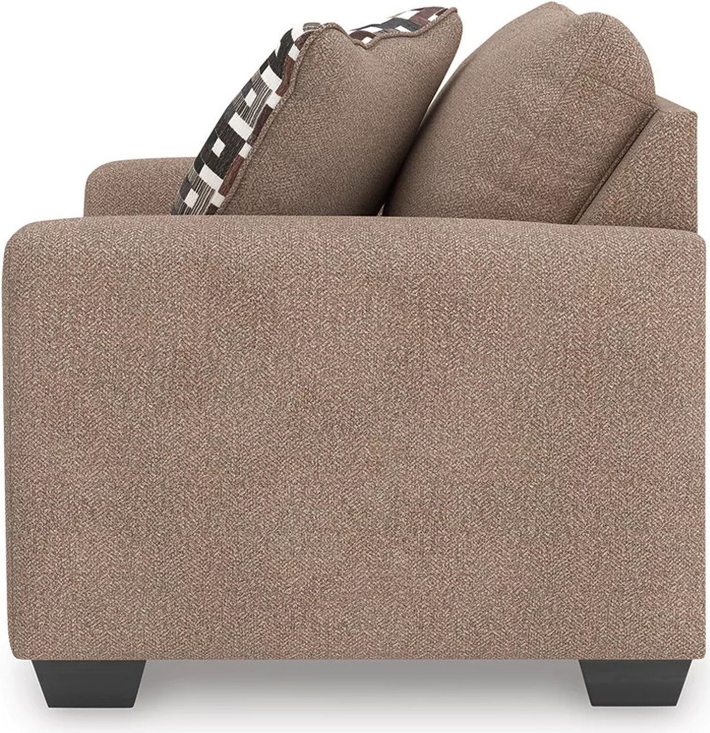 Triston-Peaks Oversized Chair In Suede 3020423