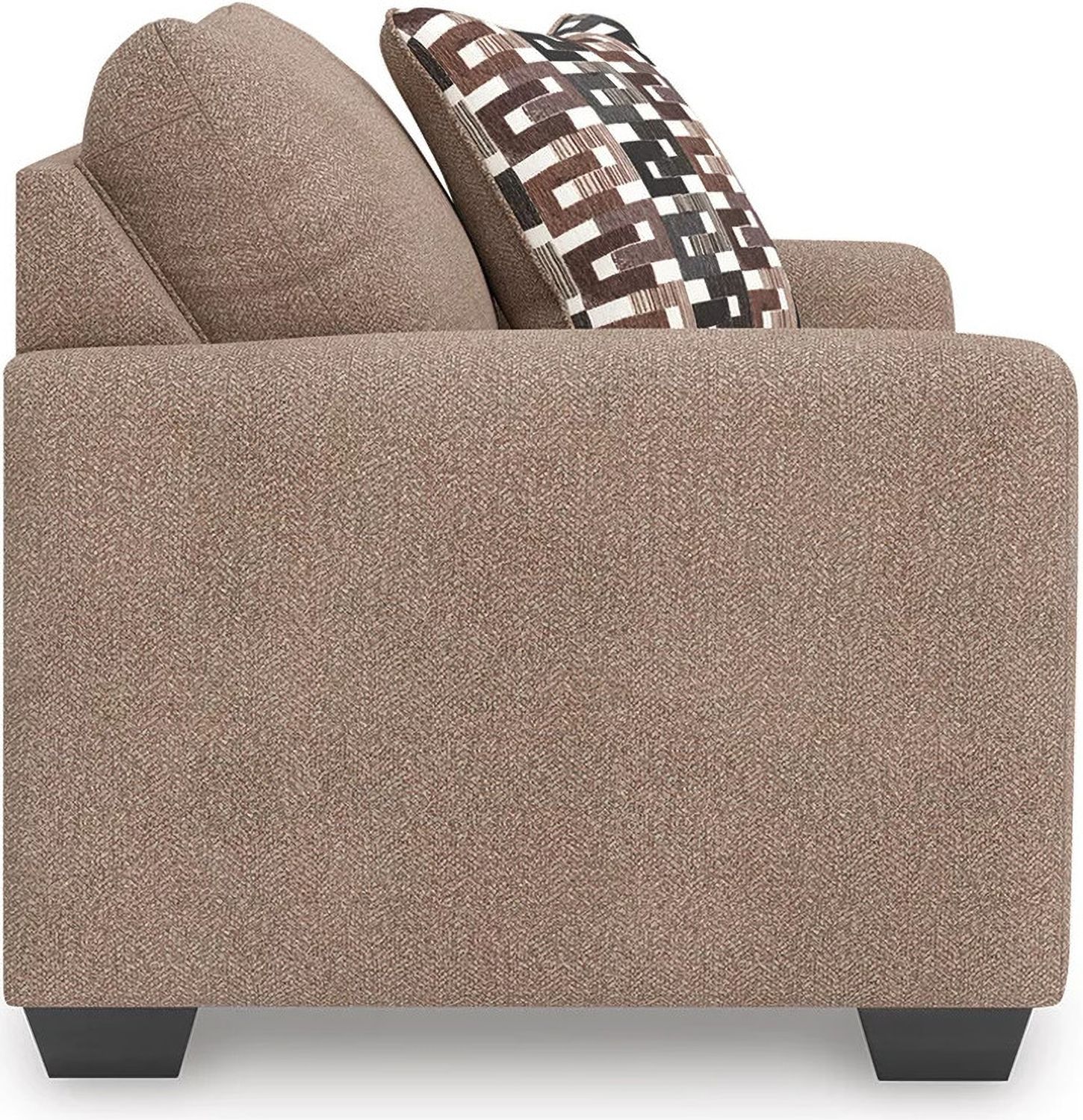 Triston-Peaks Oversized Chair In Suede 3020423