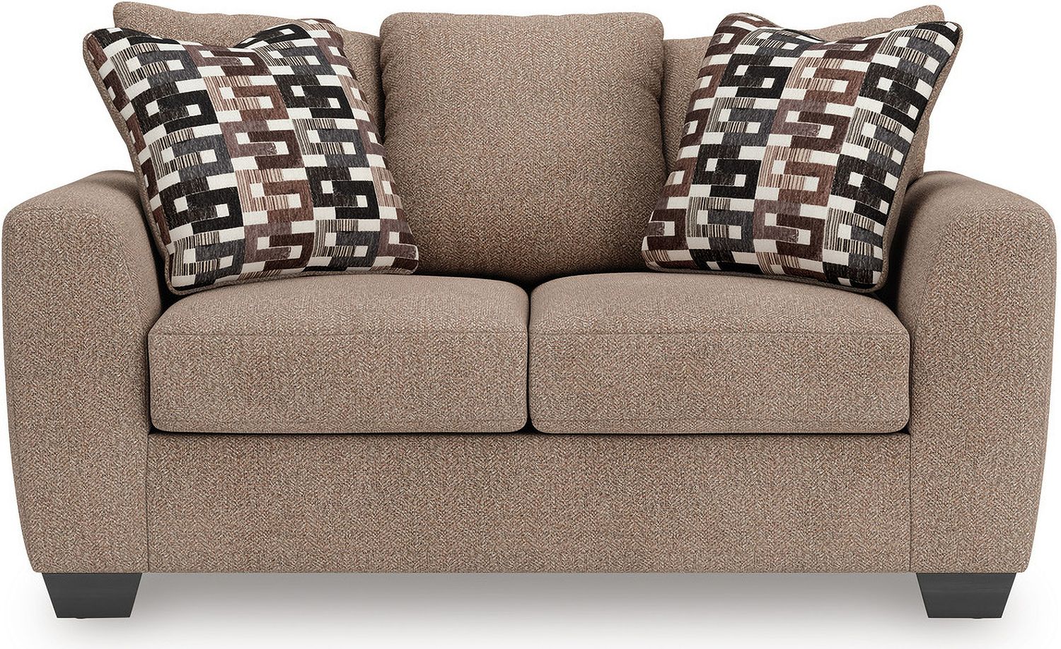 Triston-Peaks Loveseat In Suede 3020435