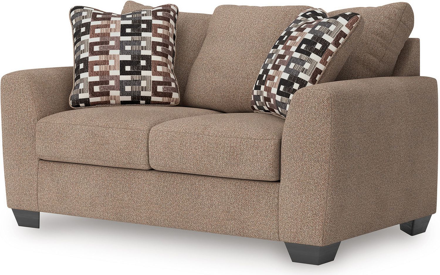 Triston-Peaks Loveseat In Suede 3020435