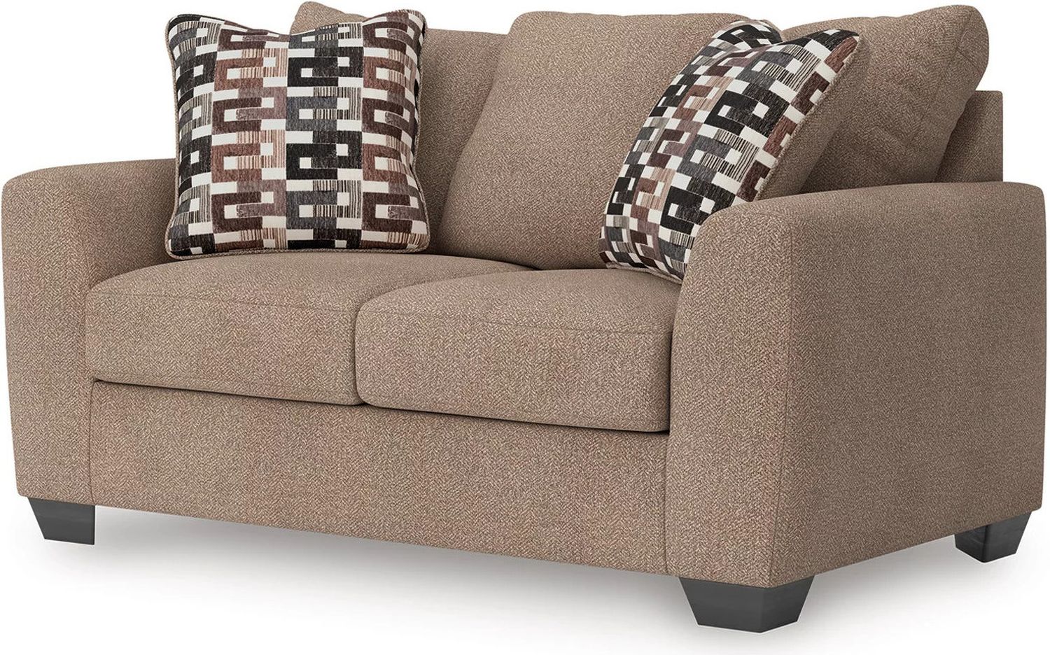 Triston-Peaks Loveseat In Suede 3020435
