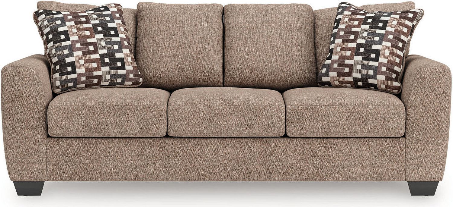Triston-Peaks Queen Sofa Sleeper In Suede 3020439