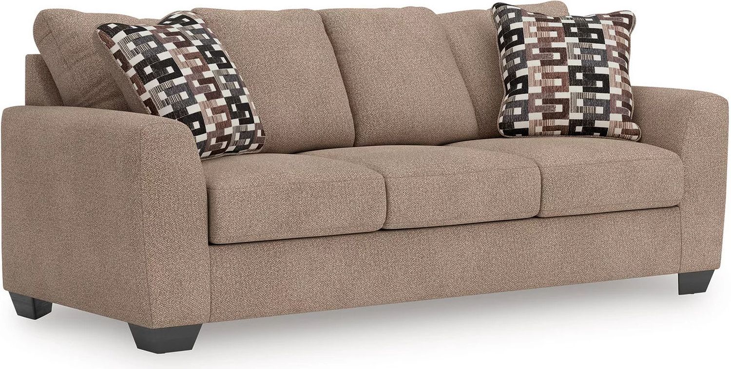 Triston-Peaks Queen Sofa Sleeper In Suede 3020439