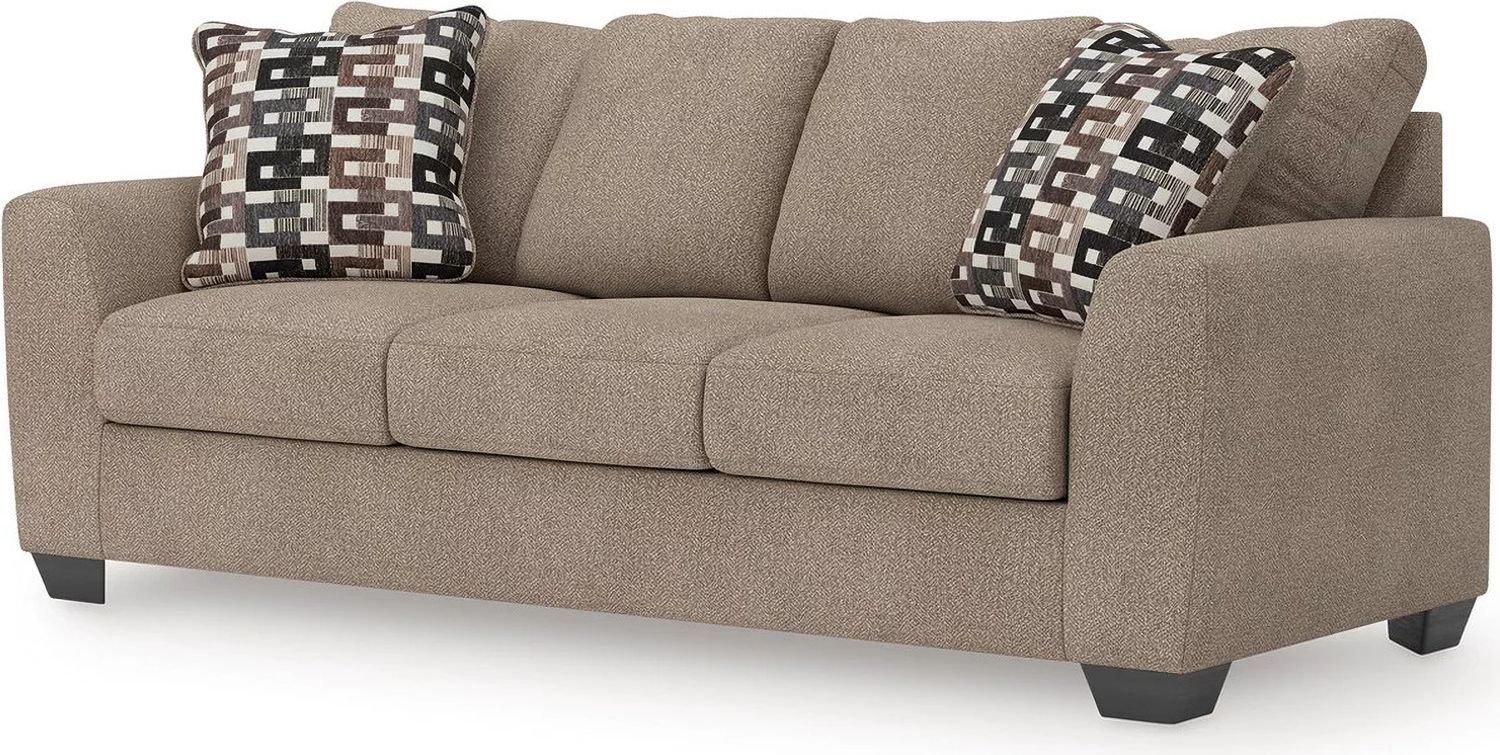 Triston-Peaks Queen Sofa Sleeper In Suede 3020439