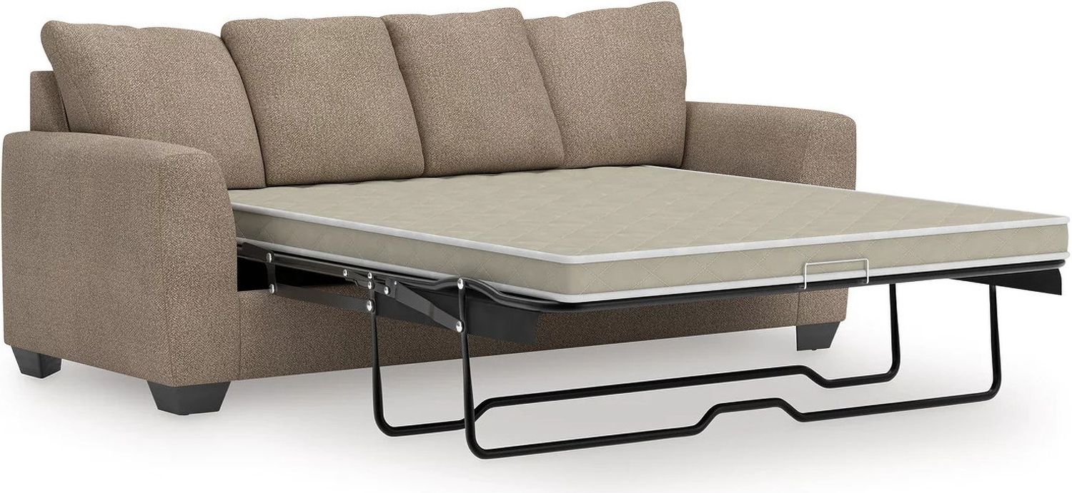Triston-Peaks Queen Sofa Sleeper In Suede 3020439