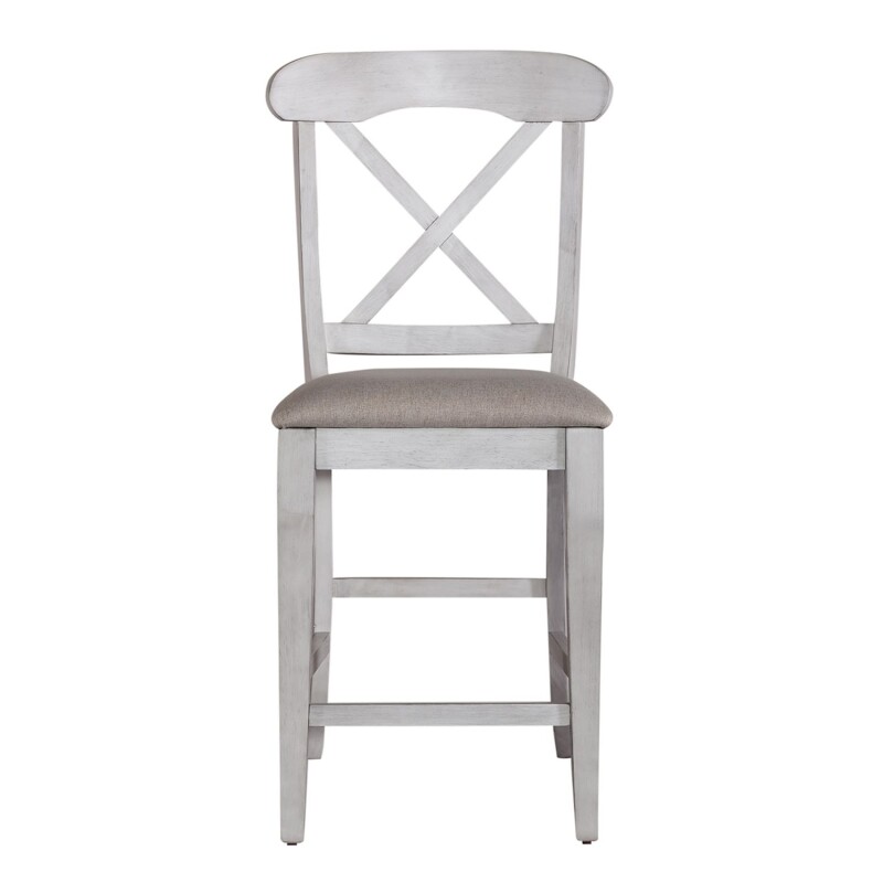 Ocean Isle Uph X Back Counter Chair (RTA) 303WB300124
