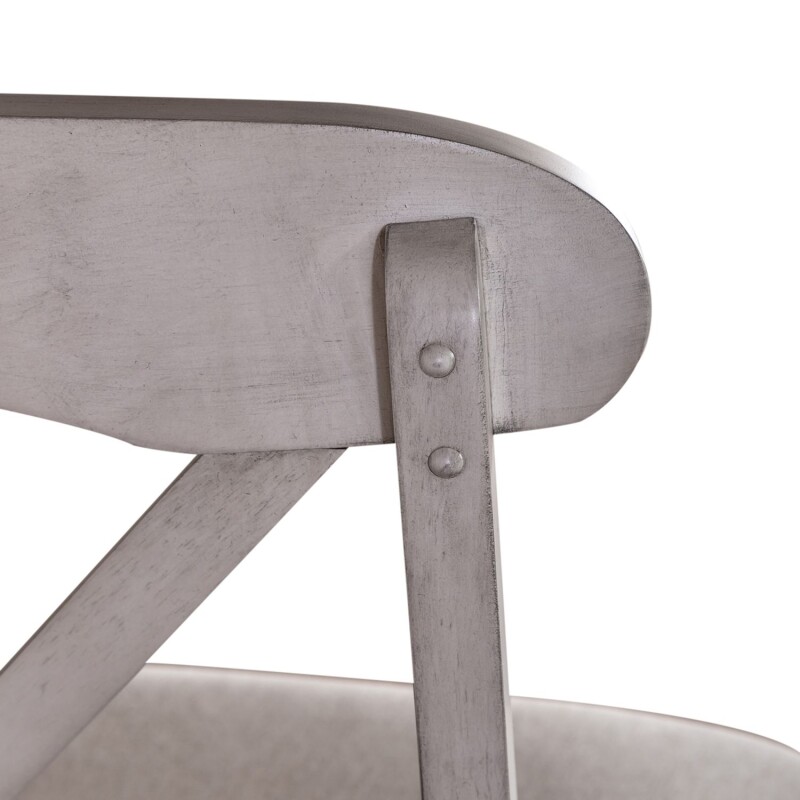 Ocean Isle Uph X Back Counter Chair (RTA) 303WB300124