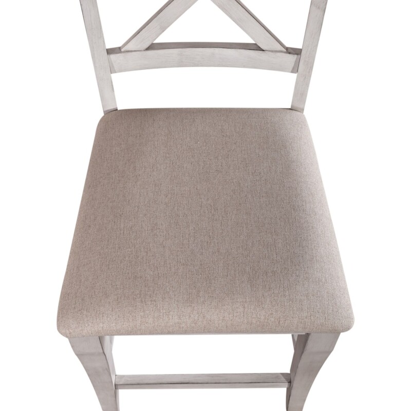 Ocean Isle Uph X Back Counter Chair (RTA) 303WB300124