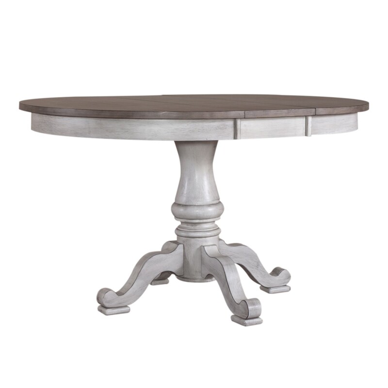 Ocean Isle Pedestal Table Set 303WCDPED