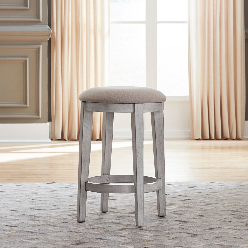 Ocean Isle Uph Console Stool 303WOT9001