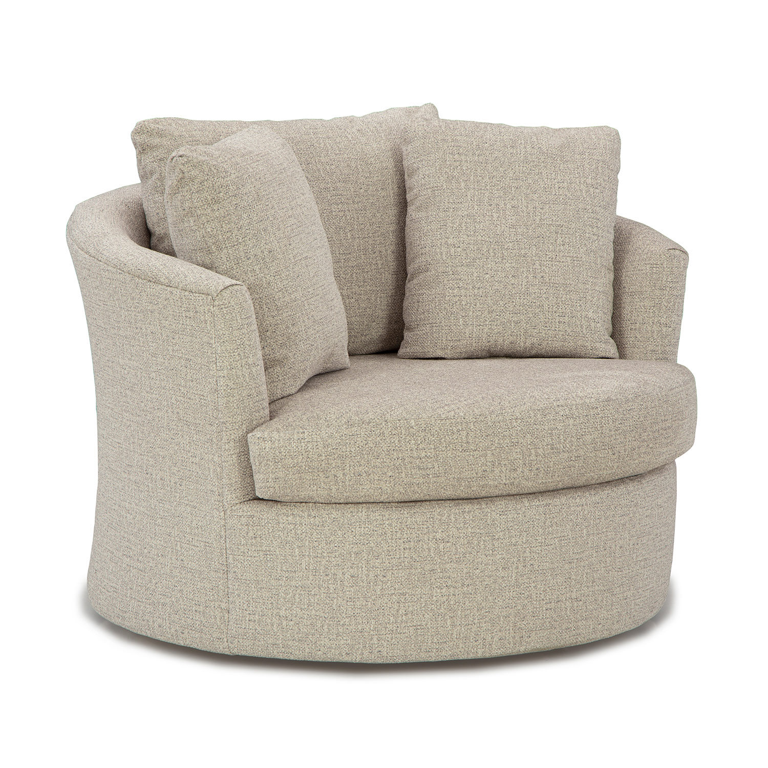 Astro - Oversized Swivel Chair; Curl Up Comfort - 3048 3048