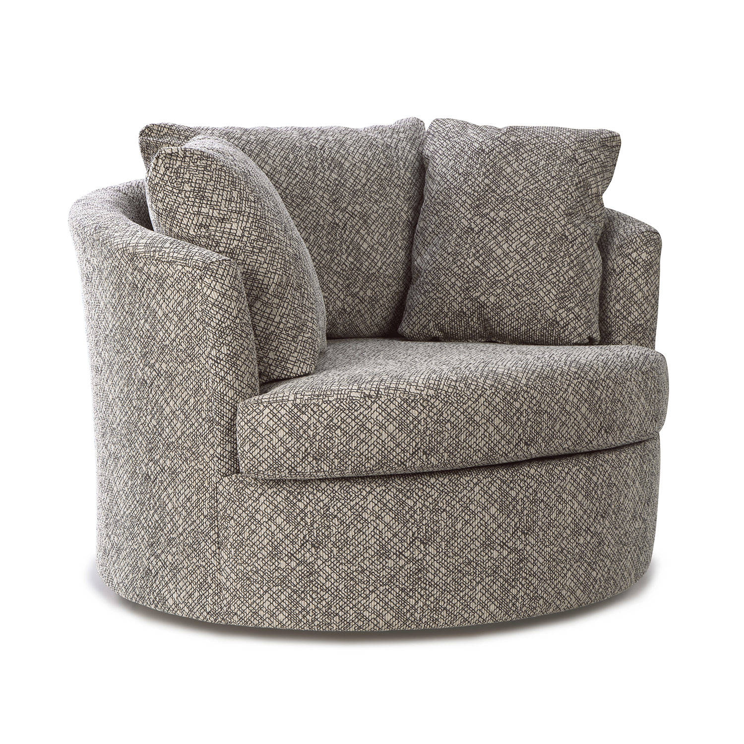 Astro - Oversized Swivel Chair; Curl Up Comfort - 3048 3048