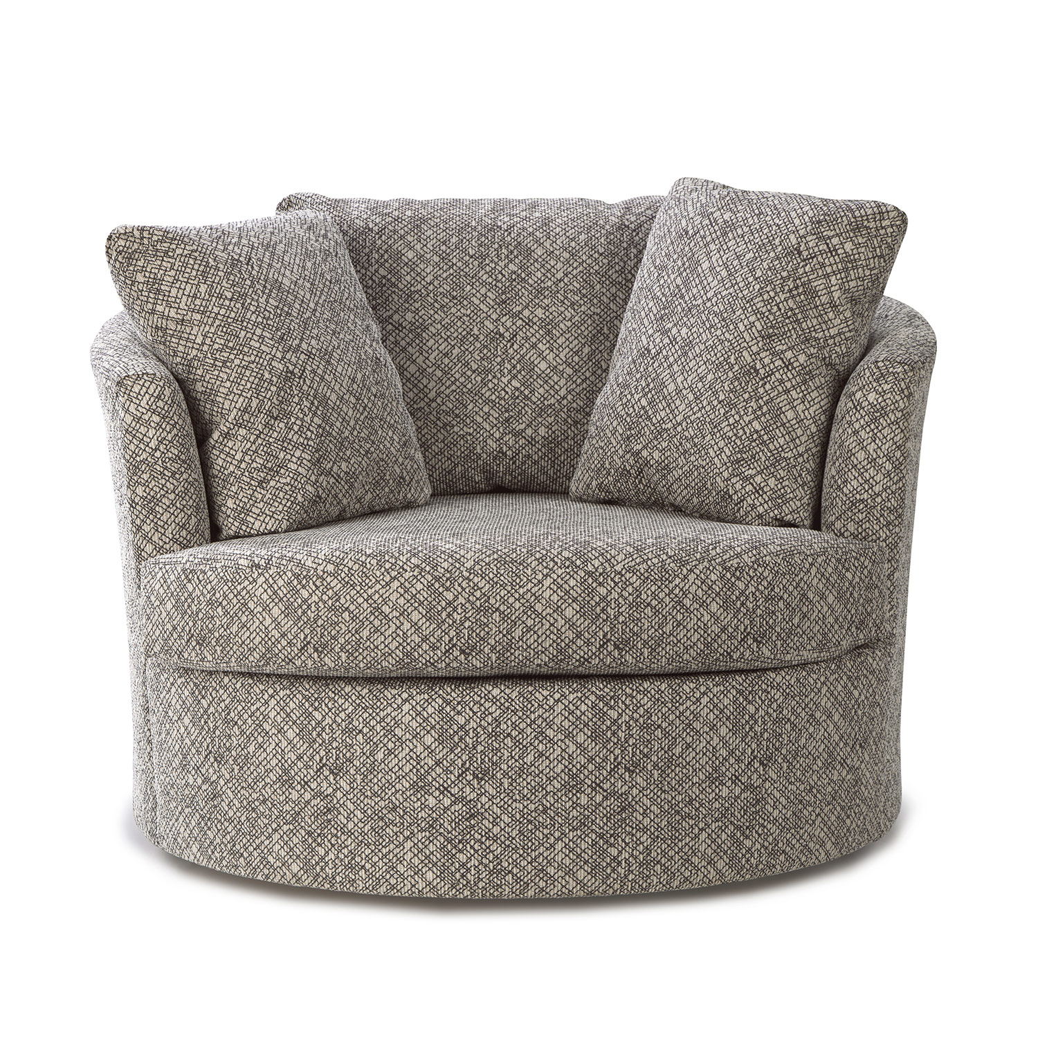 Astro - Oversized Swivel Chair; Curl Up Comfort - 3048 3048