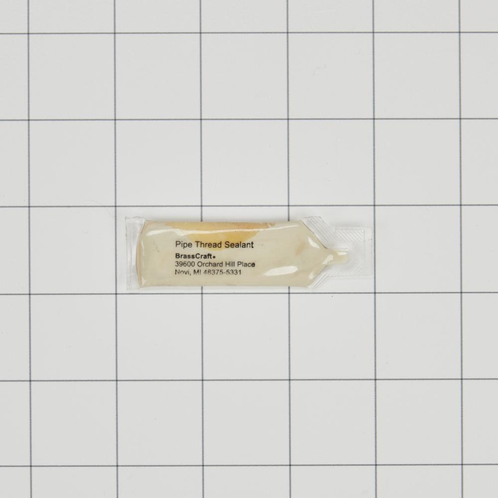 4' Gas Range Connector Kit with two 1/2" & one 3/4" male/female connectors, and sealant 3048KITRC