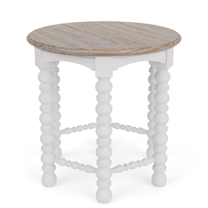 Rosalie Round Spindle End Table 30706